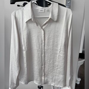 Wilfred Cream Button-Up Blouse